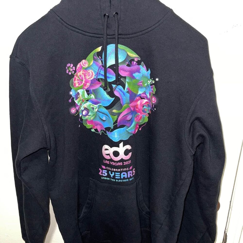 M - EDC 2021 LINEUP HOODIE SWEATSHIRT